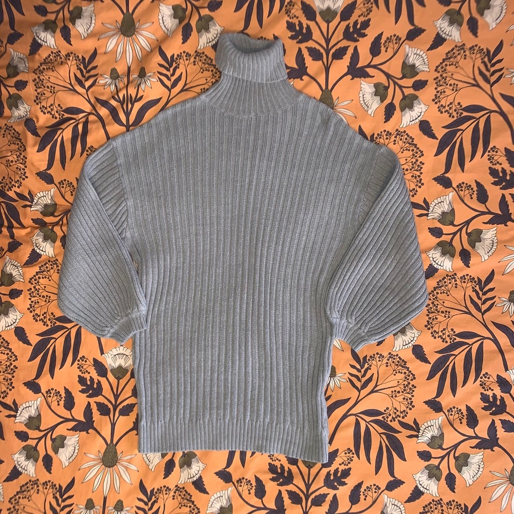 UO Gray Slouchy Turtleneck dress size S